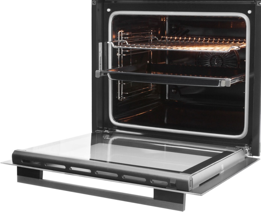 Электрический духовой шкаф Schaub Lorenz SLB EL6418 59 см, 73 л гриль конвекция, белый фото 4