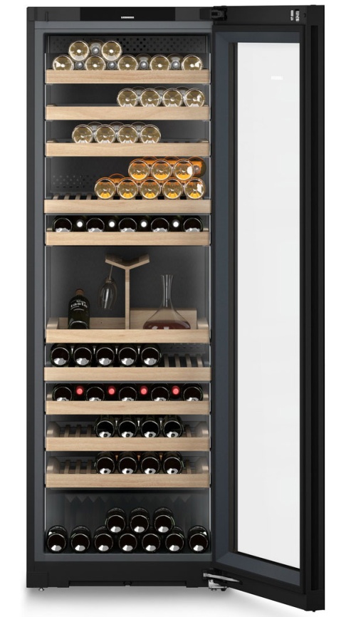 Винный шкаф Liebherr WPgbi 7483-20 001 черное стекло фото 5