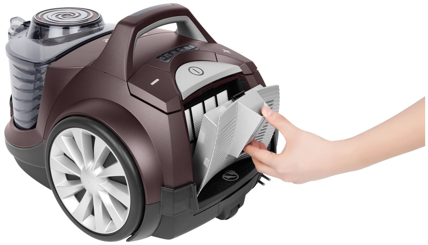 Пылесос напольный Arnica Tesla Ergo (ET14340) коричневый фото 10