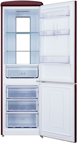 Двухкамерный холодильник Tesler RB-330 CHERRY RED фото 2