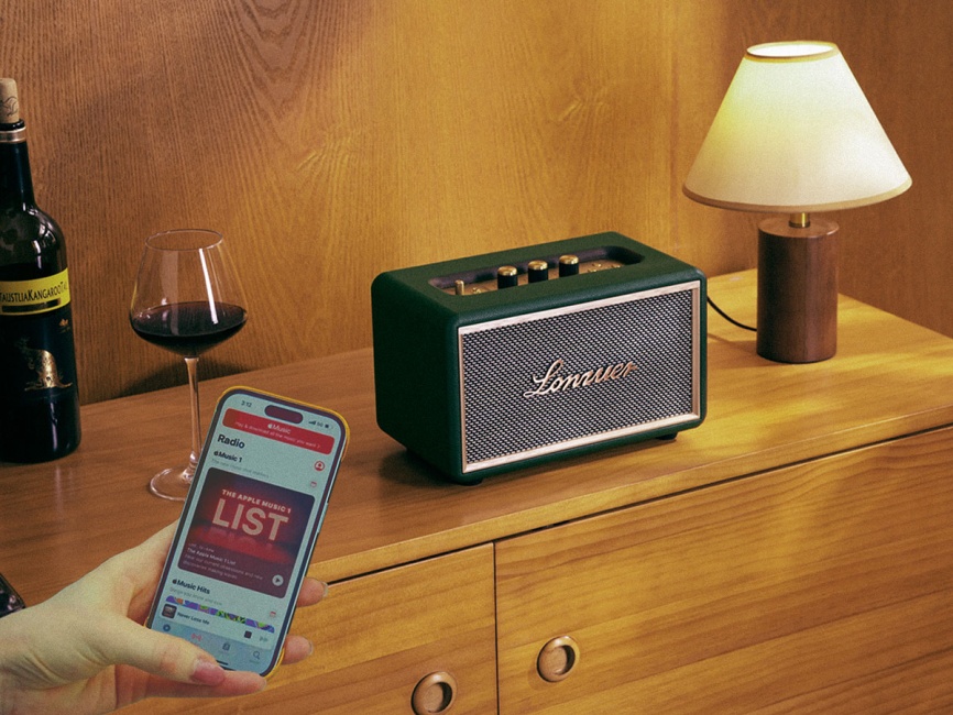 Портативная колонка Lonzuer Dream, зеленый фото 8