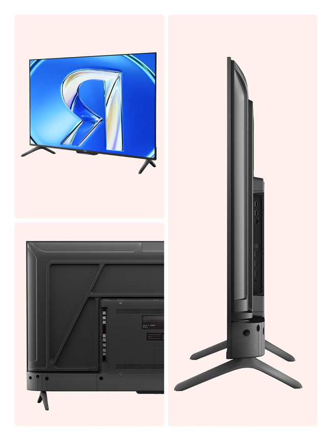 Телевизор Яндекс ТВ Станция Бейсик с Алисой, 50 дюймов, 4K HDR, смарт ТВ, YaOS X, черный фото 3