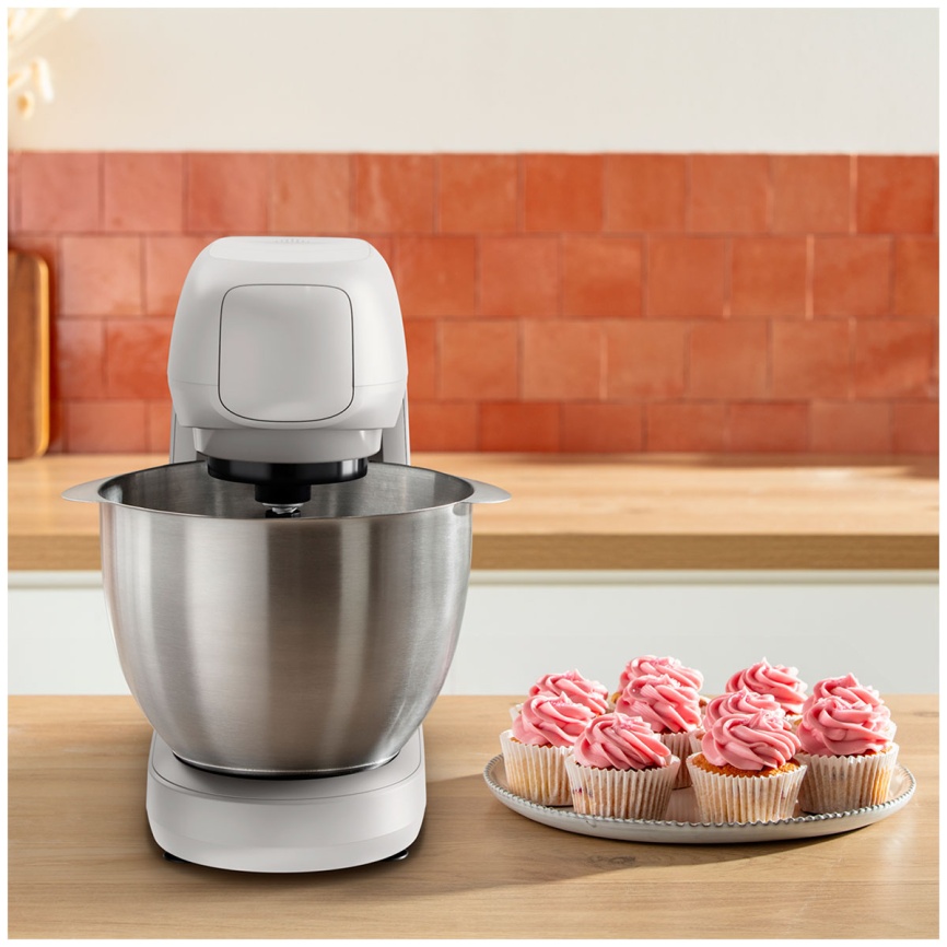 Кухонная машина Tefal Bake Partner QB520B38, белый фото 5