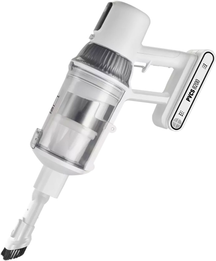 Пылесос портативный Polaris PVCS 8200 Handstick Duo Pro WIFI IQ Home, белый фото 5