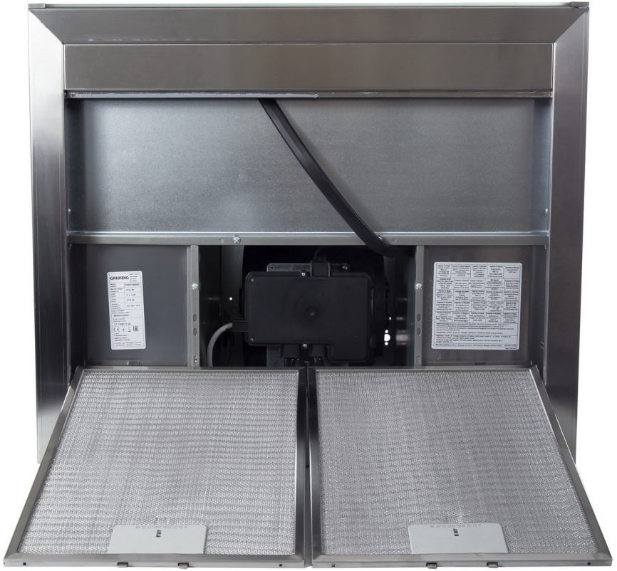 Вытяжка Grundig GDKP2460BC, электронное управление, сенсор, мощность 216 Вт фото 6