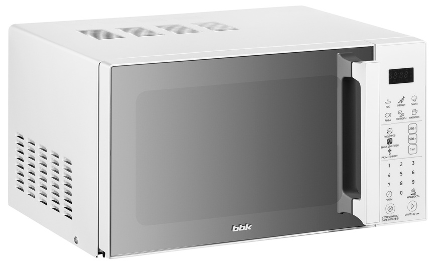 Микроволновая печь - СВЧ BBK 20MWS-805S/W, белый фото 4