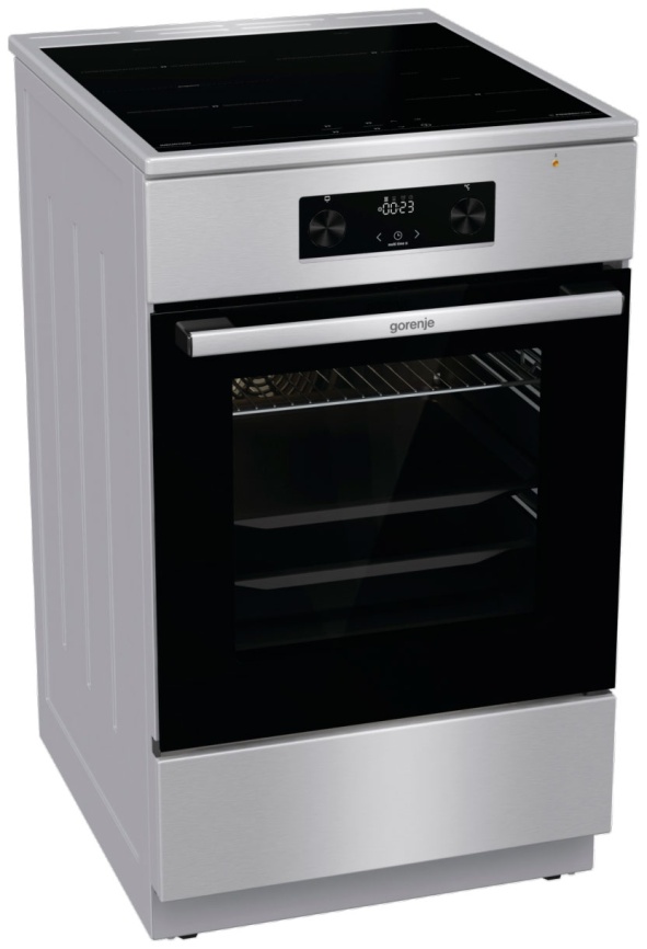 Электроплита Gorenje GEIT5C61XPG 50 см, 4 конфорки, серебристый фото 4