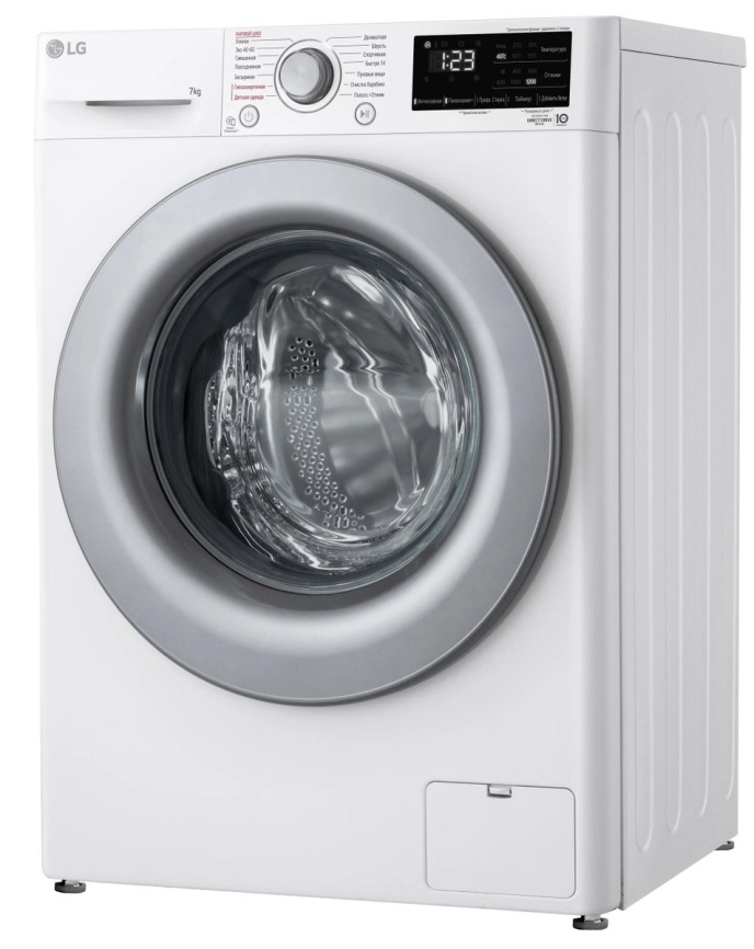 Стиральная машина LG F2V3HS4W автомат 7 кг, белый фото 12