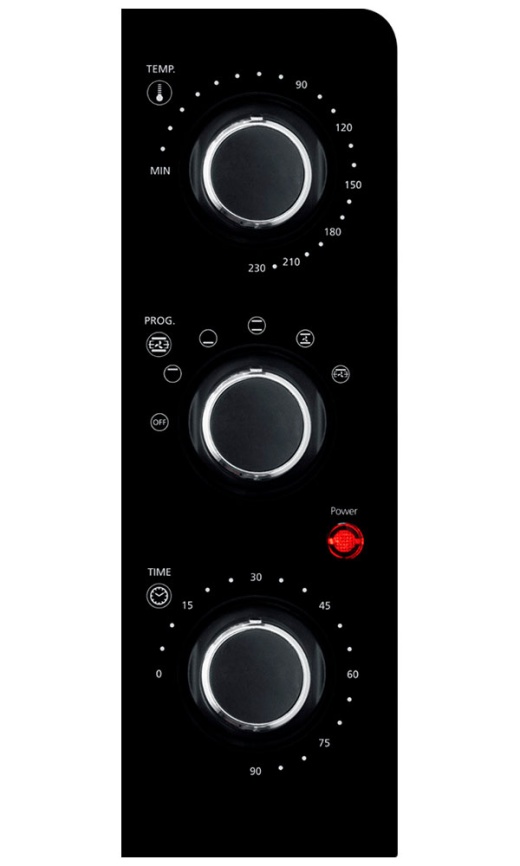 Мини печь Steba KB 224, 1500 Вт, таймер на 90 мин, объем 24 л, сталь фото 5