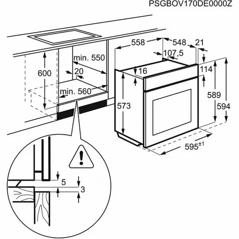 Встраиваемые электрические духовки ELECTROLUX Electrolux EOD6P77WZ фото 8