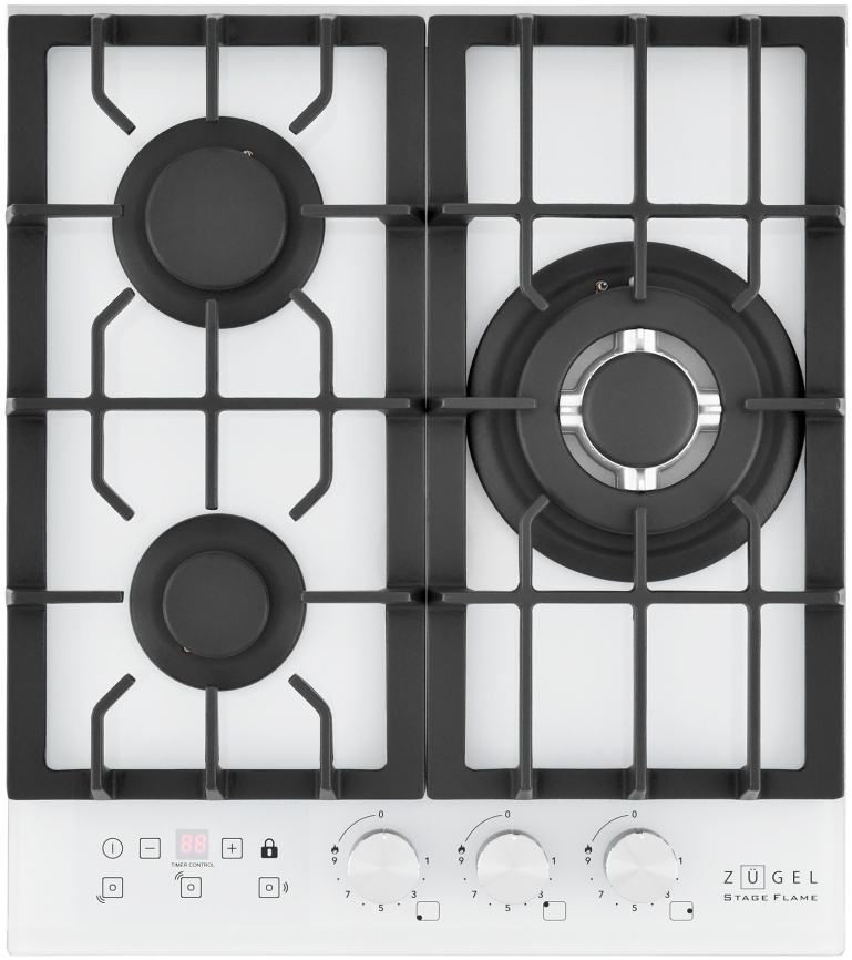Газовая варочная панель Zugel ZGH450W фото 1