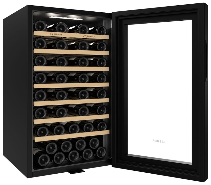 Винный шкаф Libhof GM-56 black фото 4