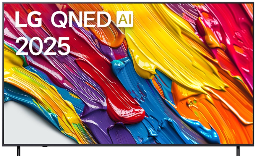 Телевизор LG 86QNED82A6B.ARUG, 86 дюймов, 4K Ultra HD, смарт ТВ, WebOS 25, синий фото 1