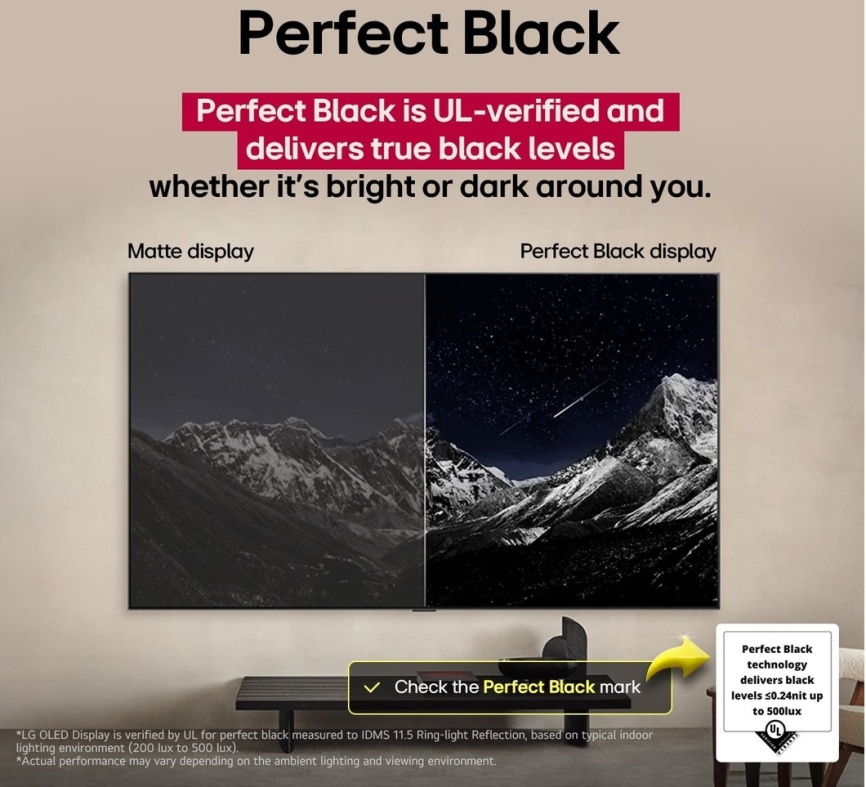 Телевизор LG OLED83C5RLA.ARUG, 83 дюйма, 4K Ultra HD, смарт ТВ, WebOS, черный фото 4