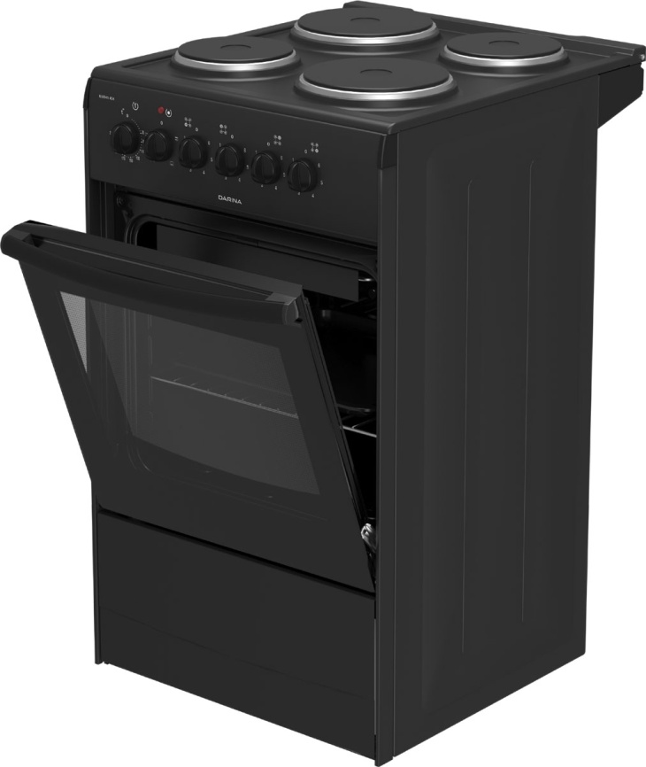 Электроплита Darina S EM 341 404 At 50 см, 4 конфорки, антрацит фото 5