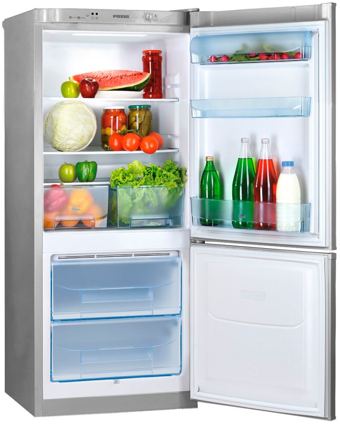 Двухкамерный холодильник Pozis RK-101, серебристый фото 2