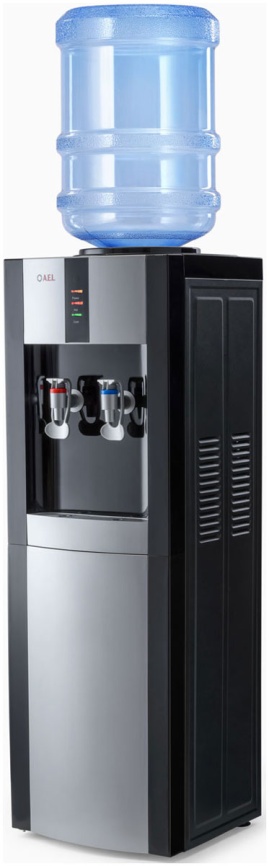Кулер для воды AEL LK-AEL-47c black/silver фото 1
