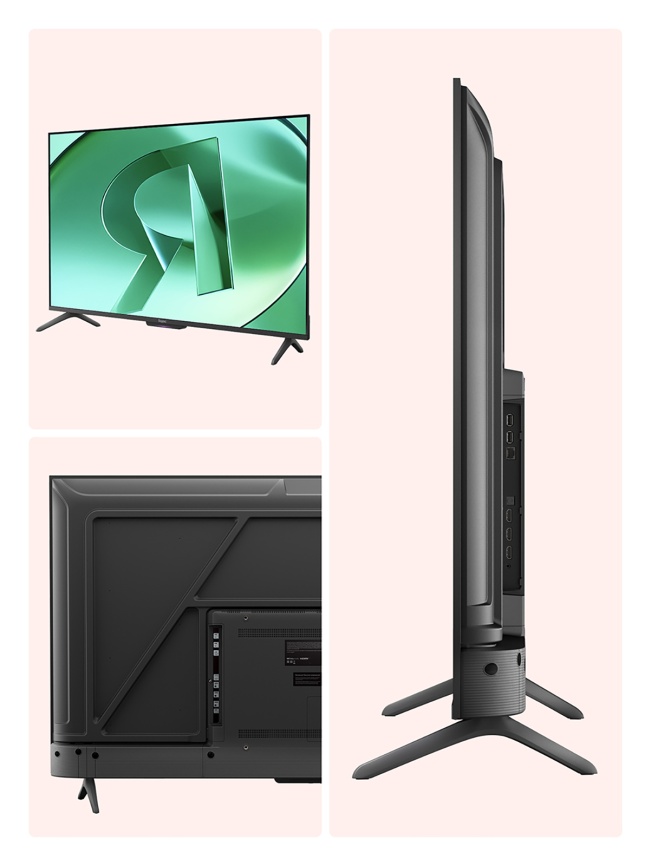 Телевизор Яндекс ТВ Станция Бейсик с Алисой, 55 дюйма, 4K Ultra HD, смарт ТВ, YаOS, черный фото 3