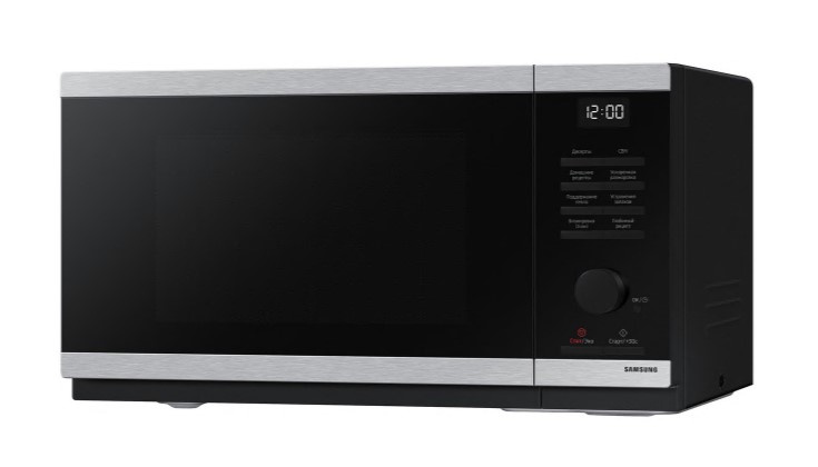 Микроволновая печь 23L SOLO MS23DG4504ATBW нержавеющая сталь/чёрный SAMSUNG фото 2