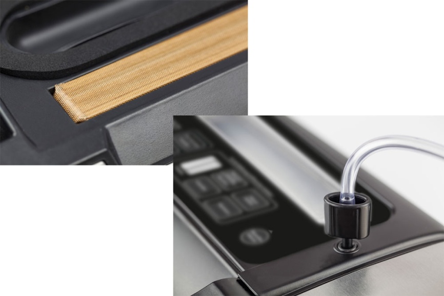 Вакуумный упаковщик Caso FastVAC 500, три режима запаивания, двойной шов фото 4