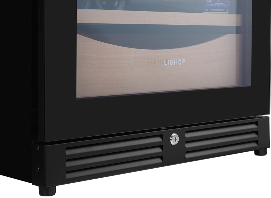 Винный шкаф Libhof SMD-110 slim black фото 10