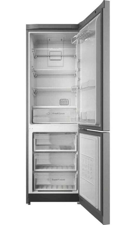 Двухкамерный холодильник Indesit ITS 5180 G No frost, серебристый фото 6
