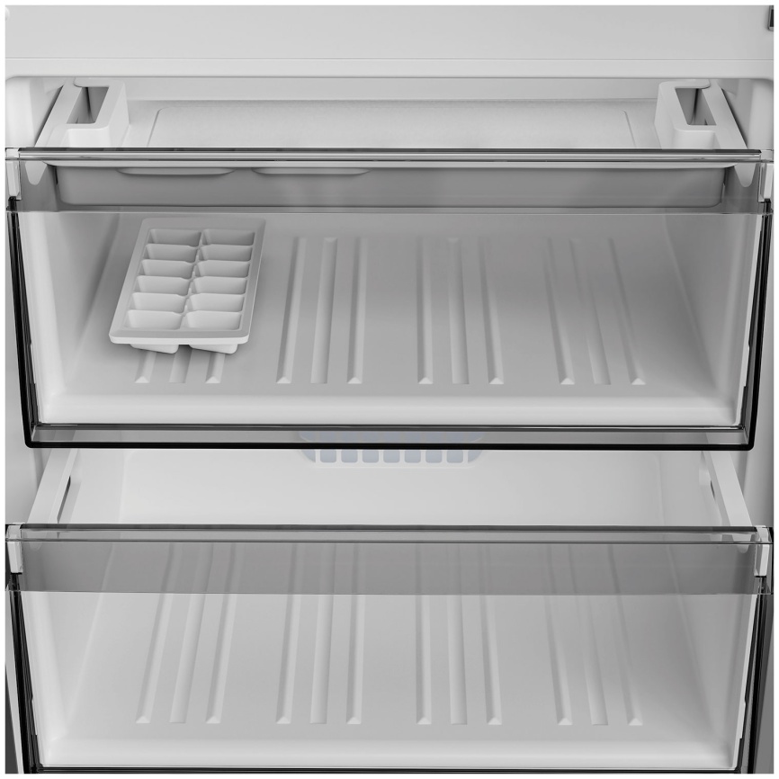 Двухкамерный холодильник Grundig GKPN66930FXD No frost, серебристый фото 4