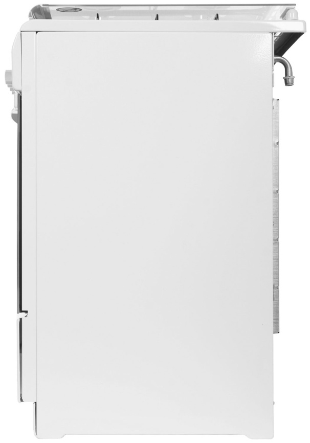 Газовая плита De luxe 506040.05 г 50 см, 54 л, 4 конфорки, белый фото 4