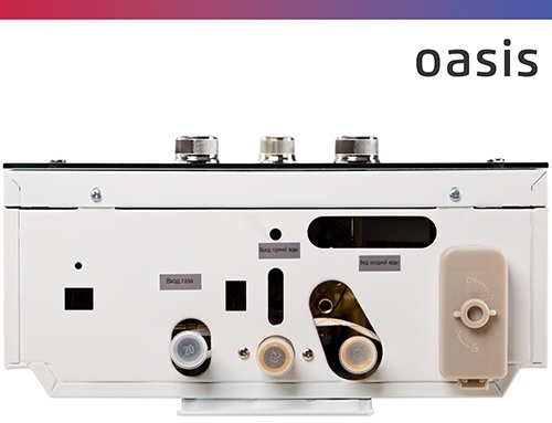 Газовый водонагреватель Oasis Glass 20 EG цветной фото 2