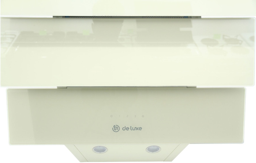Вытяжка De luxe ACC-T60-I-I-33/D-2 топленое молоко фото 4