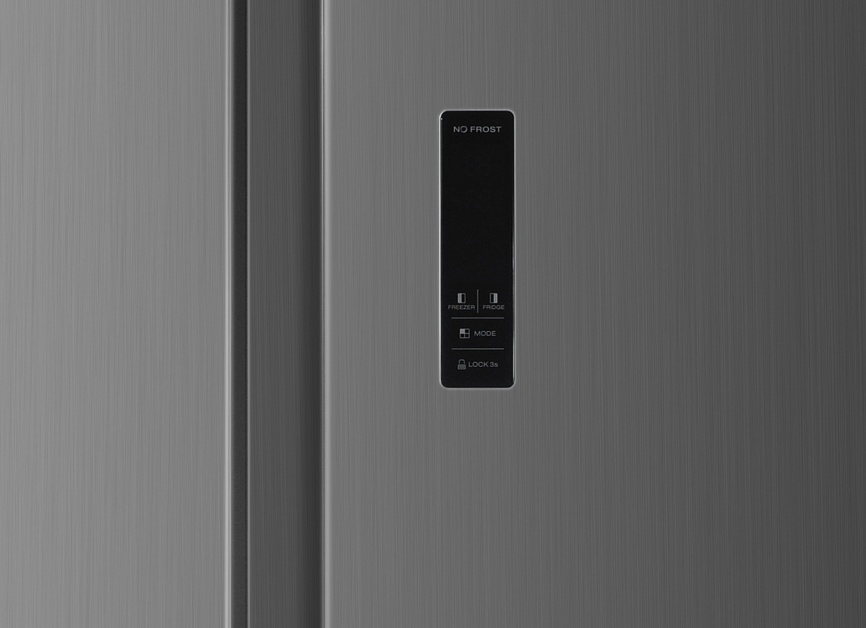 Холодильник Side-by-Side Kraft KF-MS5701XI No frost, серый фото 5