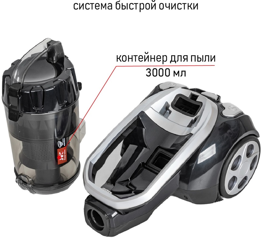 Пылесос напольный JVC JH-VC411 фото 6