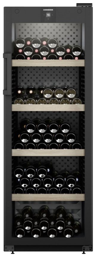 Винный шкаф Liebherr WPbl 5001-20 001, с замком, инверторный компрессор, черный фото 7