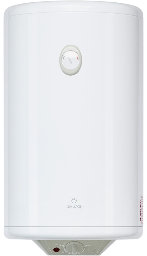Водонагреватель накопительный De luxe 3W 50 V1 вертикальный, 50л, белый фото 1