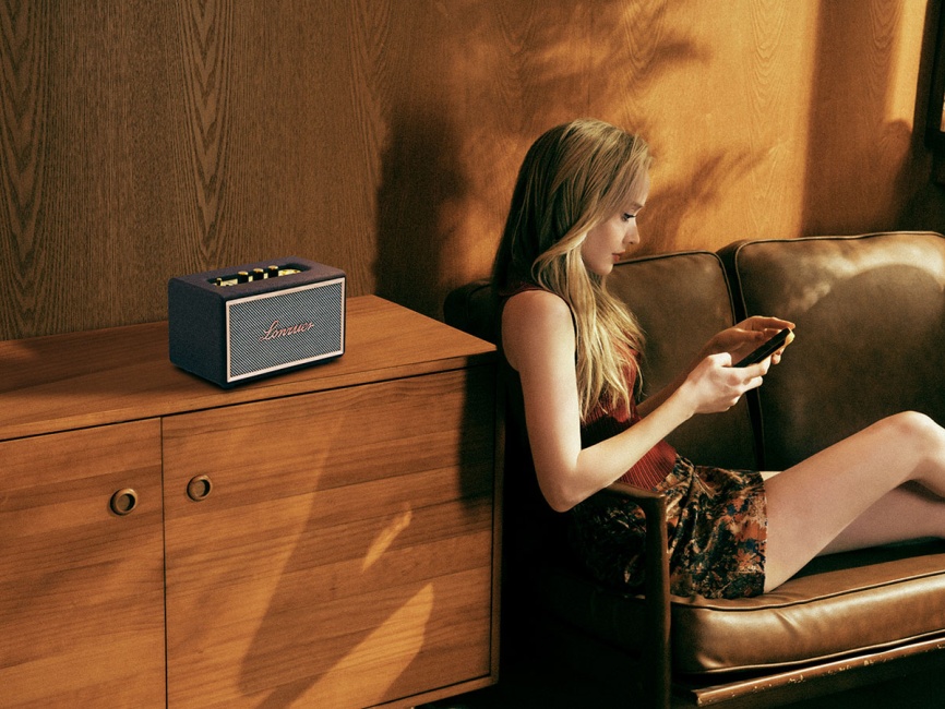 Портативная колонка Lonzuer Dream, коричневый фото 10