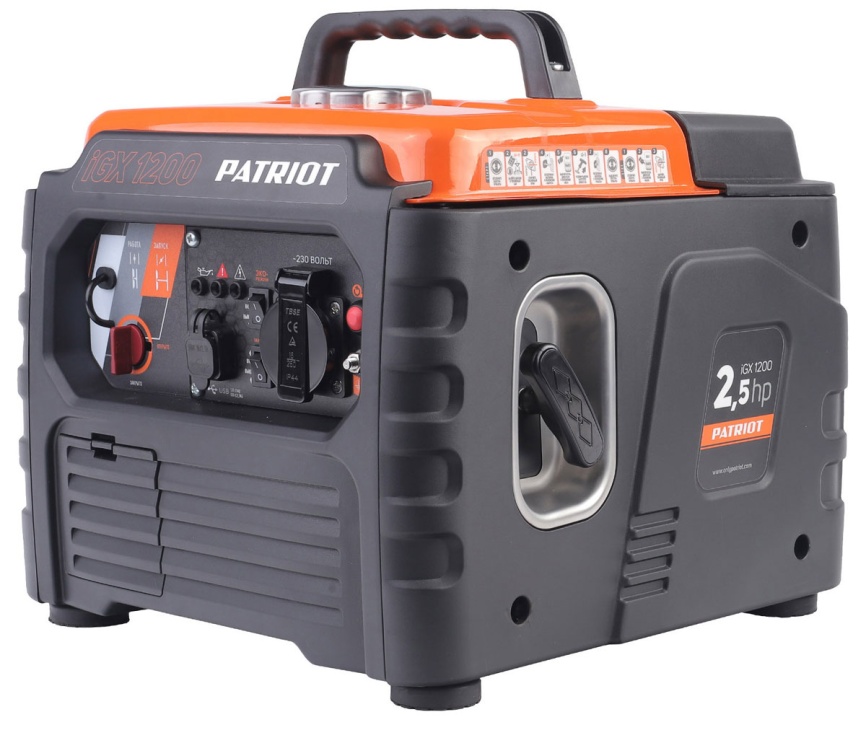 Генератор инверторный Patriot iGX 1200 1.0/1.2 кВт фото 4