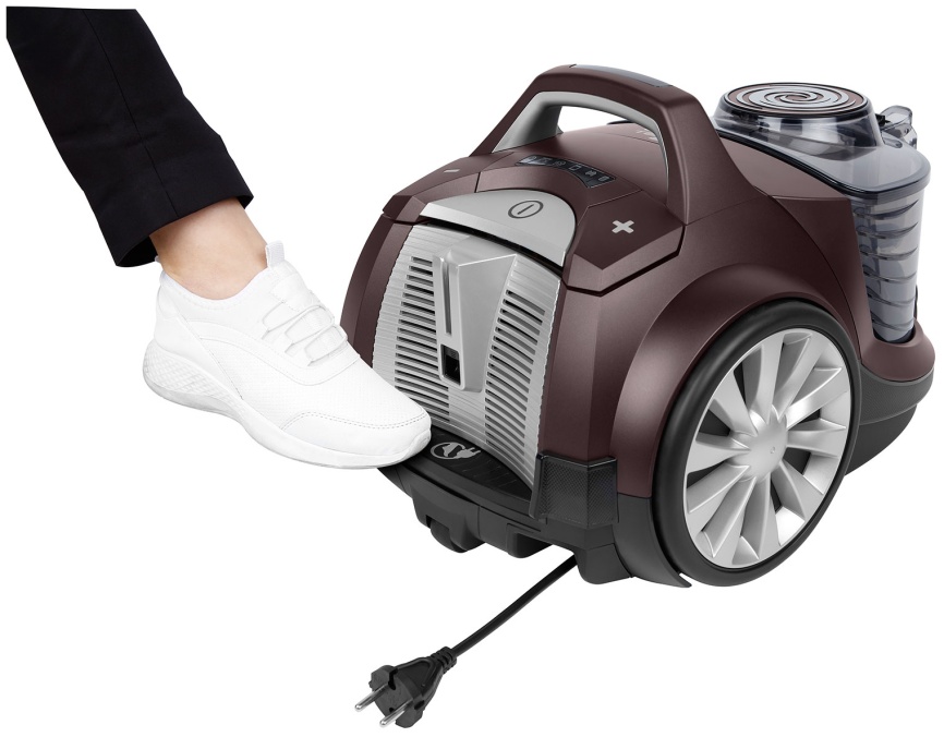 Пылесос напольный Arnica Tesla Ergo (ET14340) коричневый фото 12