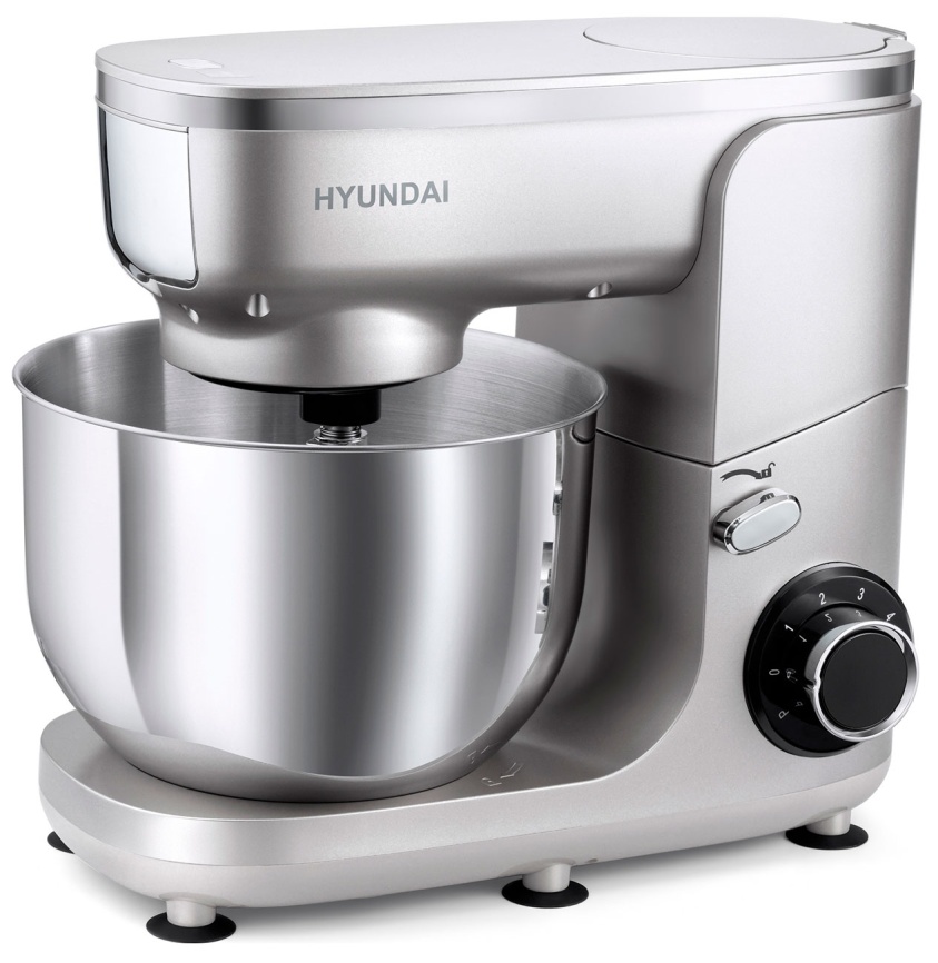 Кухонная машина Hyundai HYM-S7651, серебристый фото 3