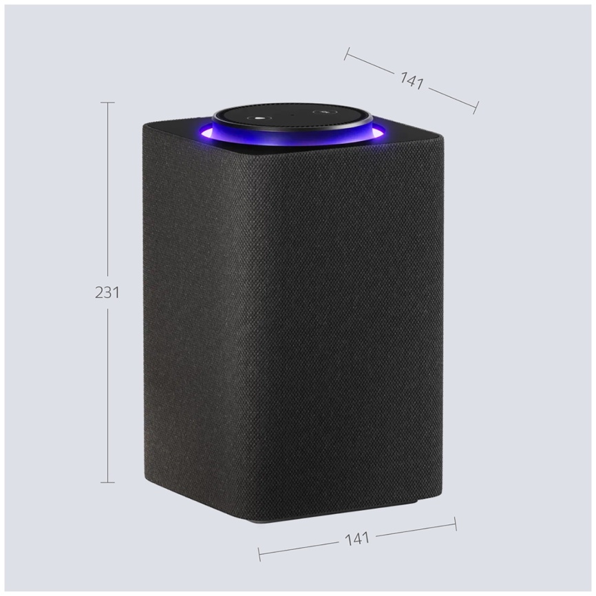 Умная колонка Яндекс Станция Макс с Алисой, с Zigbee, 65Вт, графит фото 16