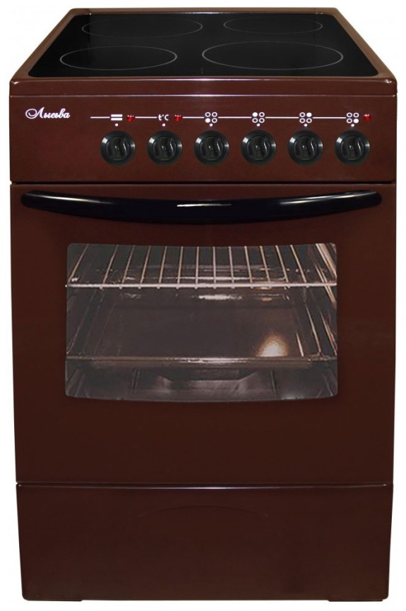 Электроплита Лысьва EF4002MK00 (ЭПС 402 МС) коричневая фото 1