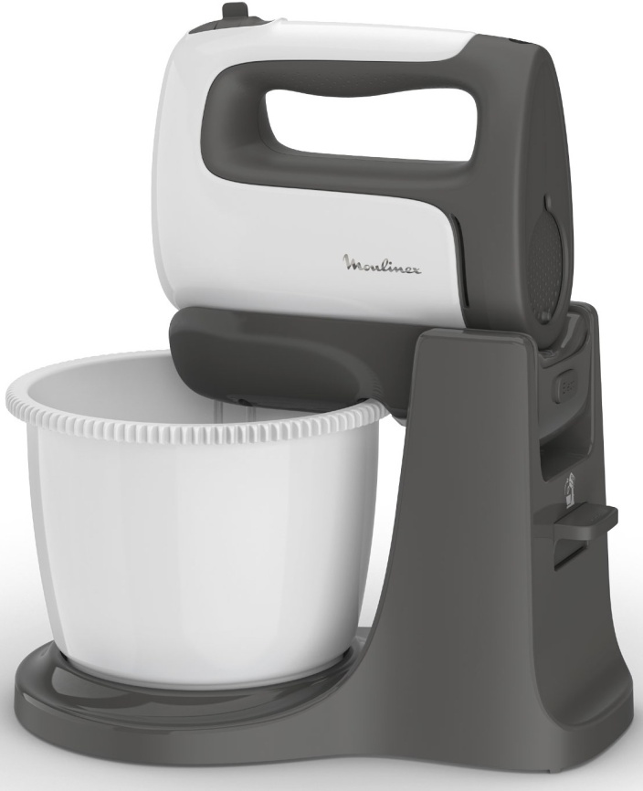 Миксер Moulinex HMX Prep'Mix Standbowl HM464110, белый фото 11