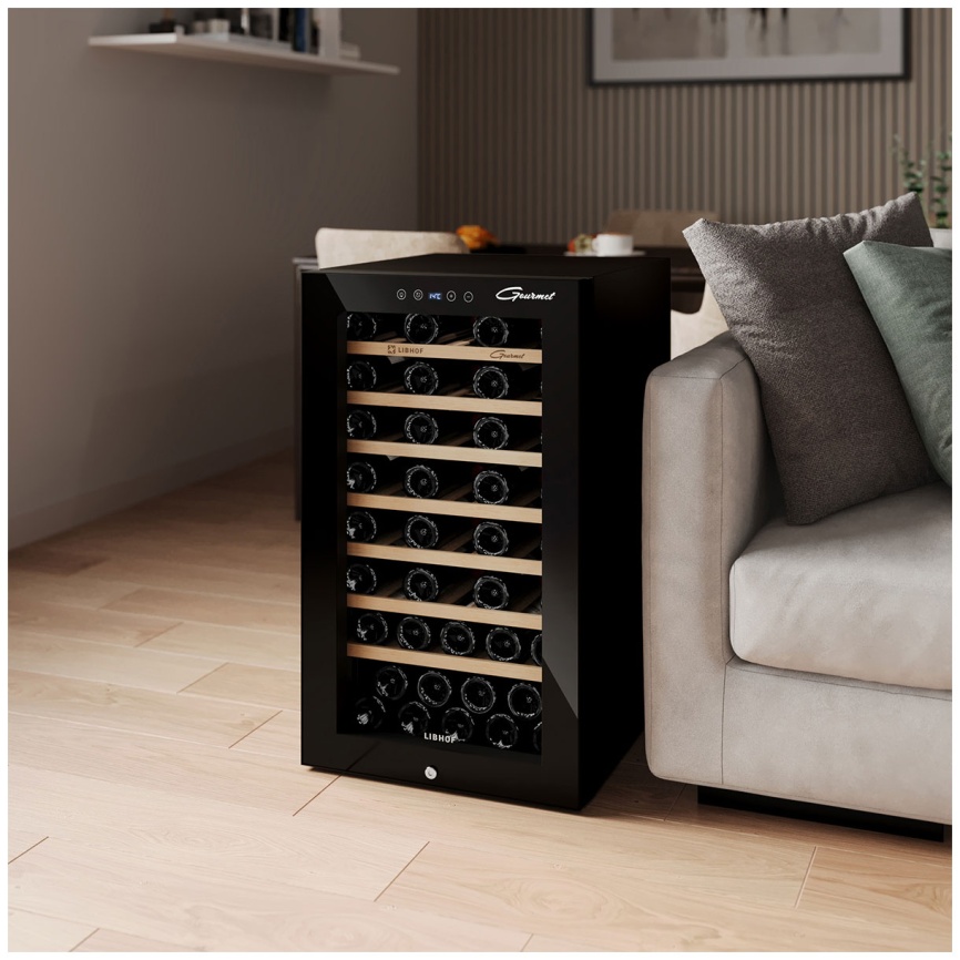 Винный шкаф Libhof GM-56 black фото 11
