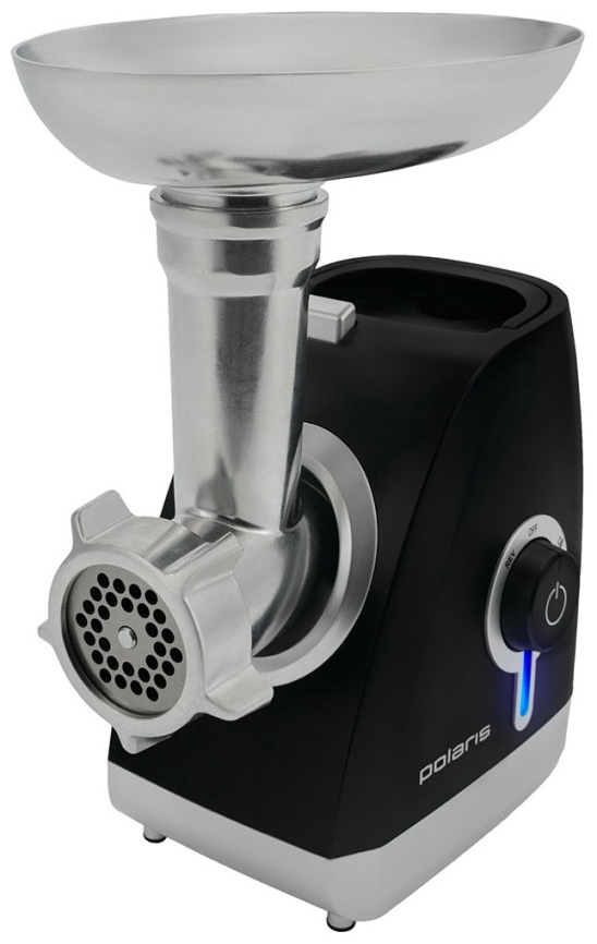Мясорубка Polaris PMG 2027L, овощерезка, мощность 2000 Вт, реверс фото 2