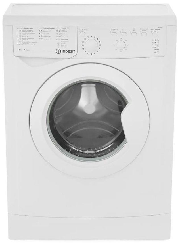 Стиральная машина Indesit IWUB 4085 автомат 4 кг, белый фото 1