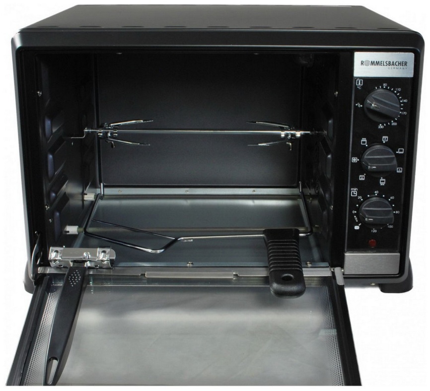 Электропечь Rommelsbacher BG 1550, мощность 1550 Вт, 30 л, таймер фото 1