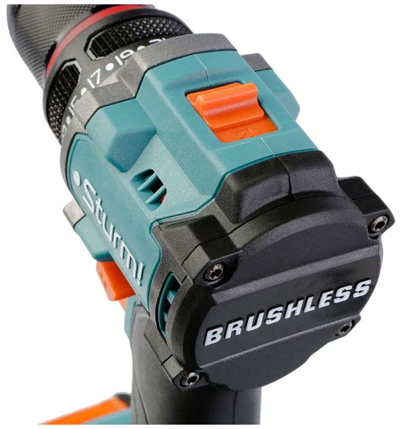 Дрель Sturm! CD1860BL, б/щ ,18В, 1BatterySystem, 60Нм, 2х2.0Ач, кейс фото 4