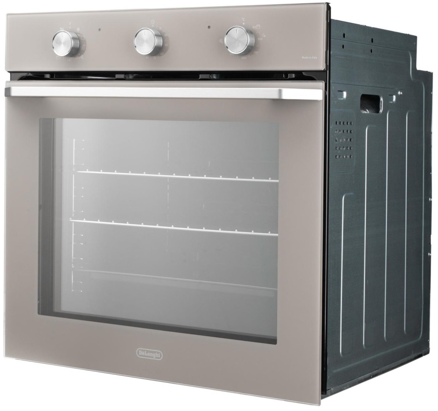 Электрический духовой шкаф De’Longhi NSM 7TL PPP RUS 59 см, 74 л, гриль и конвекция, кофейный фото 4