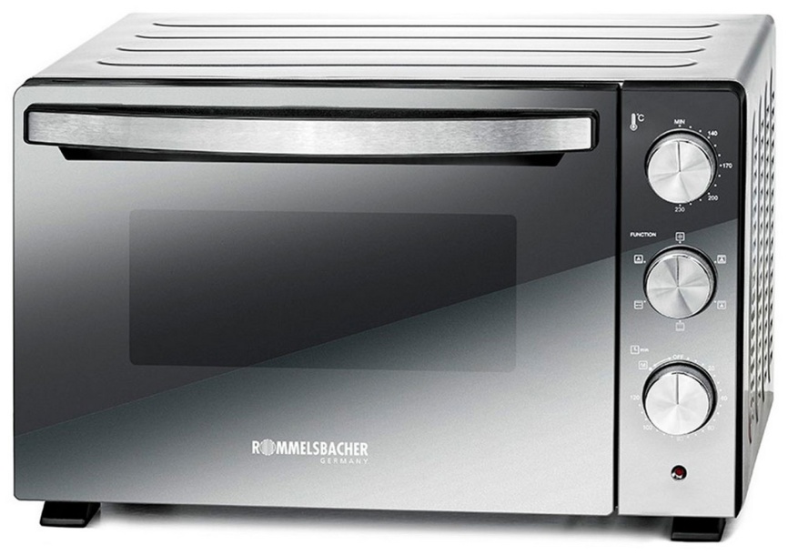 Мини печь Rommelsbacher BGS 1500, 30 л, таймер, подсветка камеры фото 1