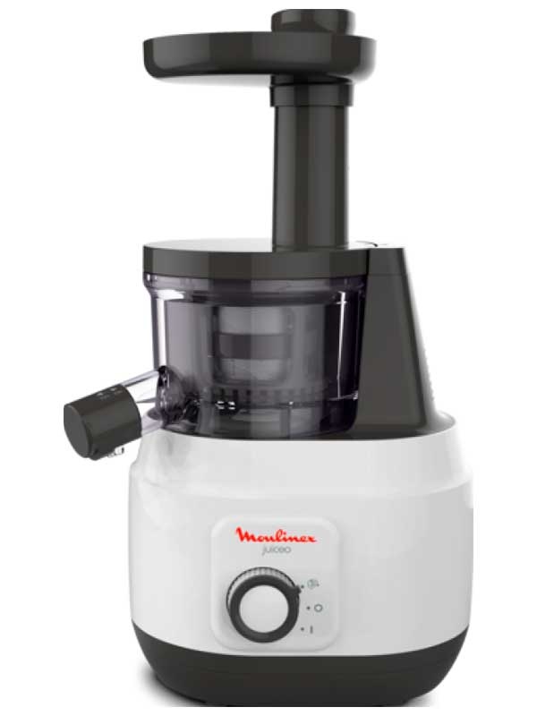 Соковыжималка шнековая Moulinex Соковыжималка шнековая Moulinex Juiceo ZU150110 150 Вт, белый серый фото 1