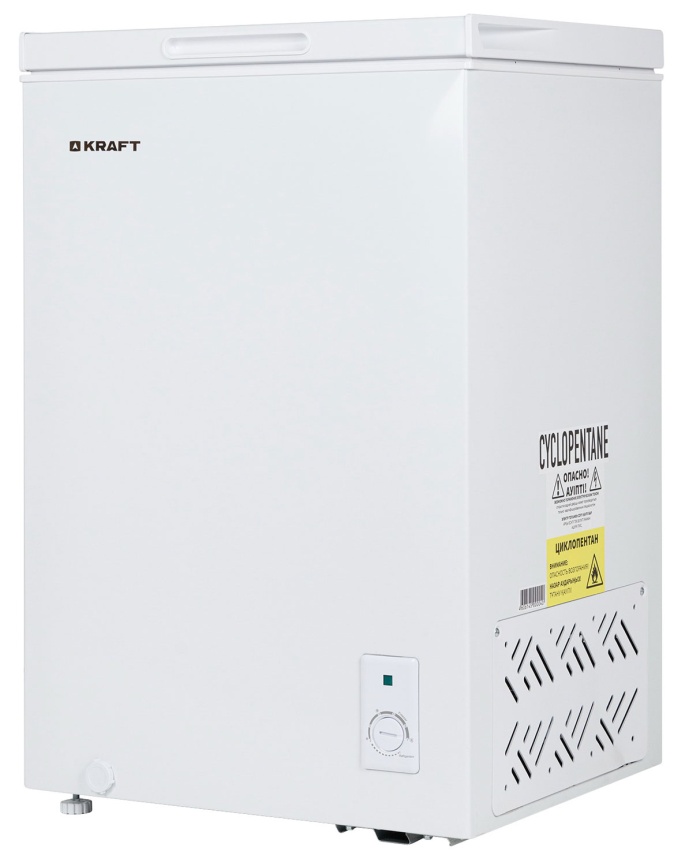 Морозильный ларь Kraft BD (W)-100RX A+ 100 л, белый фото 7